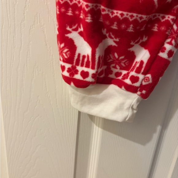 PatPat Women’s Festive Red and White Christmas Pajama Set XL - Picture 5 of 8